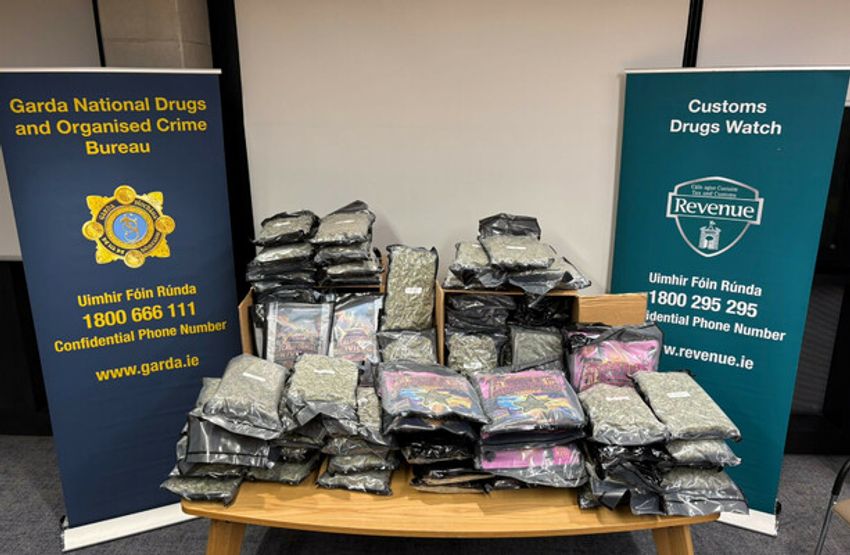 Two men arrested after €1m of cannabis seized in Co Louth