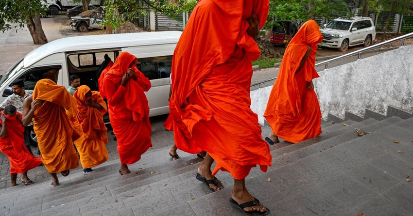  22 Buddhist monks arrested at airport after record drug bust