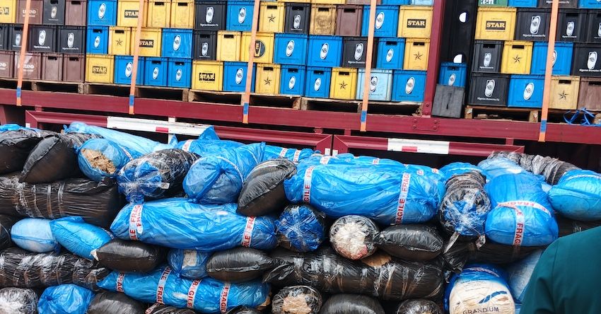  NDLEA arrests five, impounds trucks with N724m cannabis in Edo