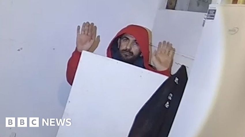 Man found hiding in cupboard during cannabis farm raid