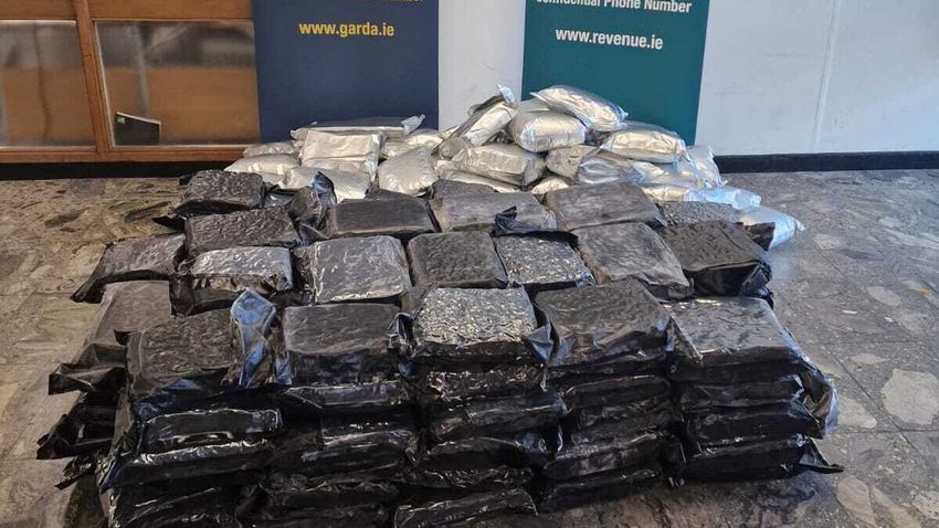  €4.2 million worth of cannabis herb seized in Co Clare