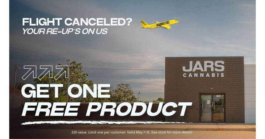  JARS Cannabis Offers Free Products to Travelers and Employees Impacted by Spirit Airlines Shutdown