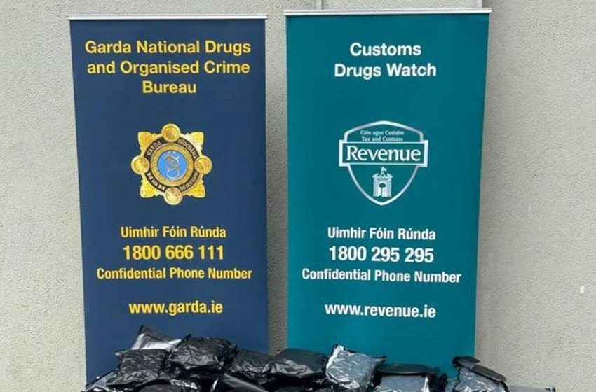  Man (30s) arrested after more than 100kg of cannabis worth €2m seized in Co Clare
