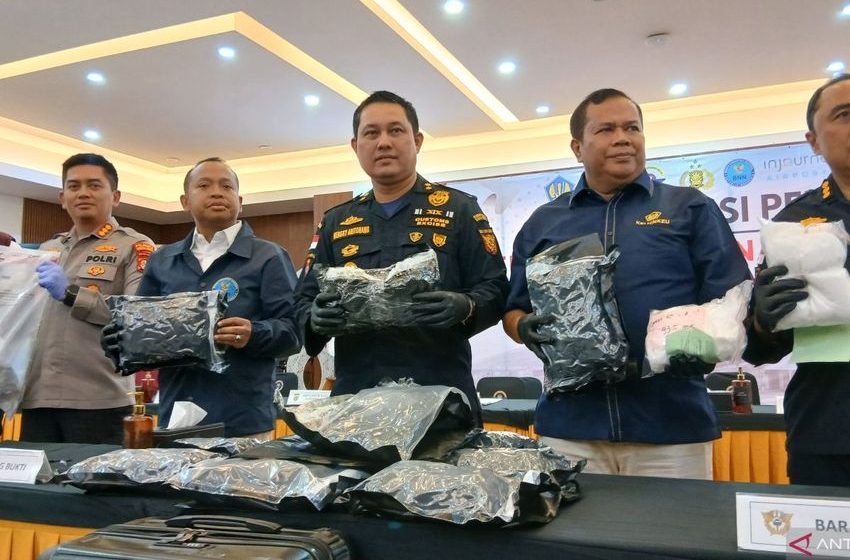  Indonesia foils drug smuggling bound for Bali