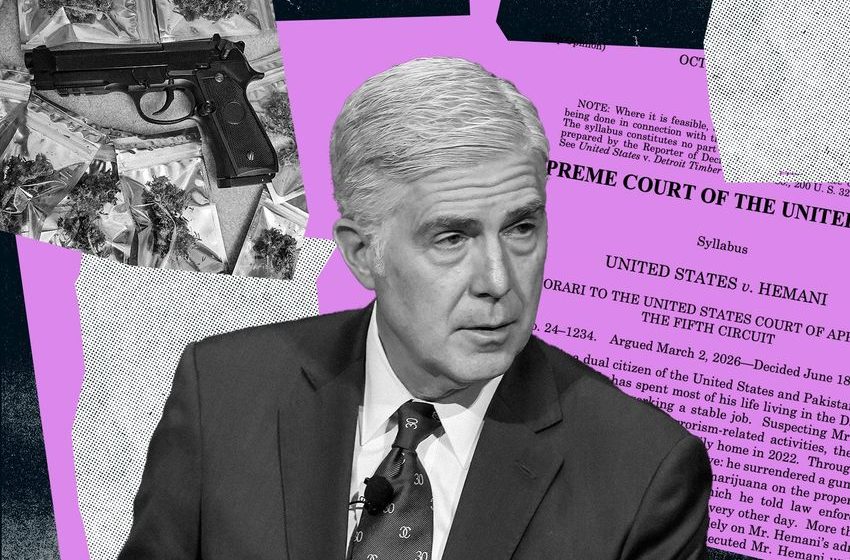  Neil Gorsuch’s New Gun-Rights Decision Is a Love Letter to Legal Weed