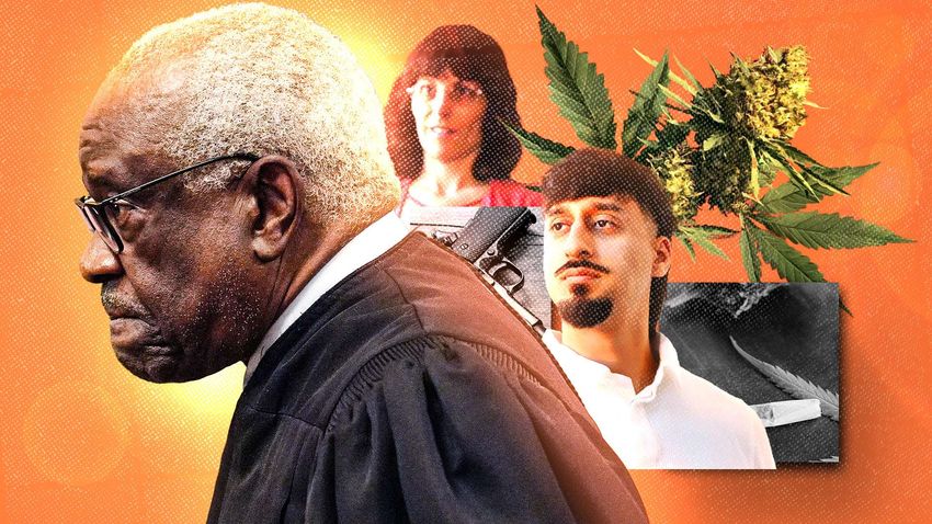  On Marijuana and Guns, Clarence Thomas Still Wants To Limit Federal Power
