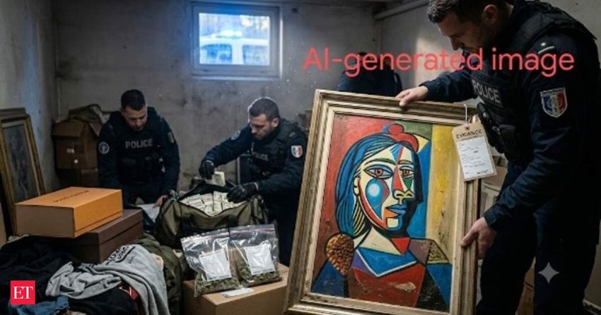  One of the world’s most famous artists’ painting just reappeared in a surprising police operation near Paris