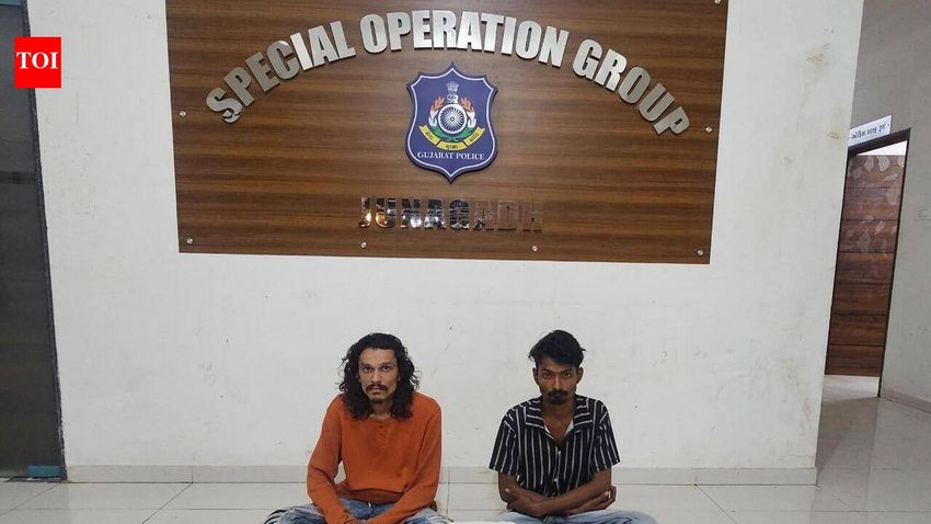 Cop among 3 held for cannabis parcel bust in Junagadh