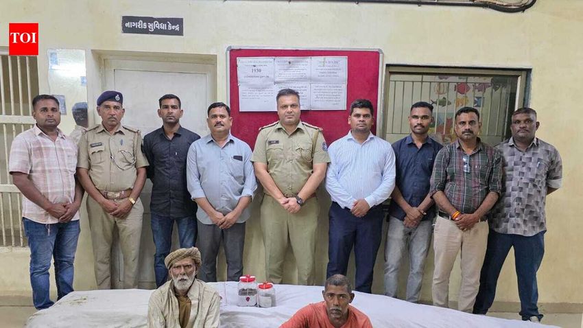  Two caught with cannabis in Panchmahal, three in Vadodara