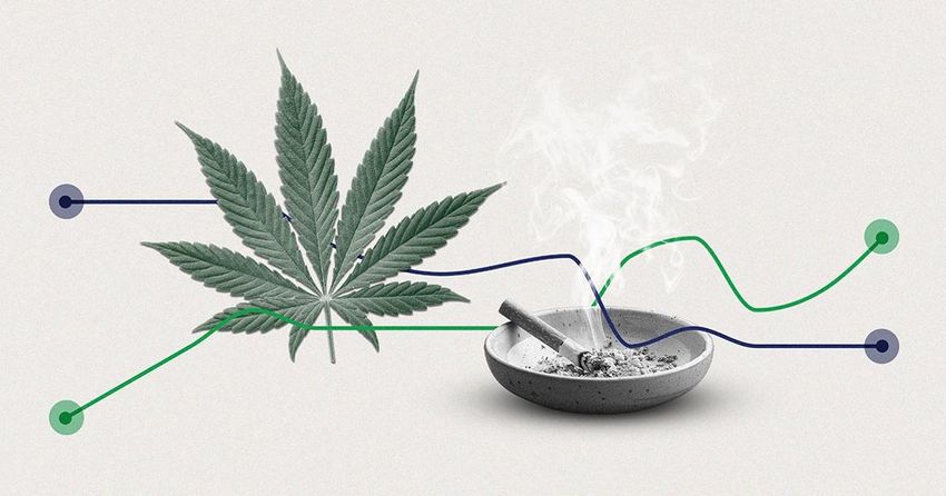  U.S. Marijuana Smoking at Record High, Cigarettes at Low