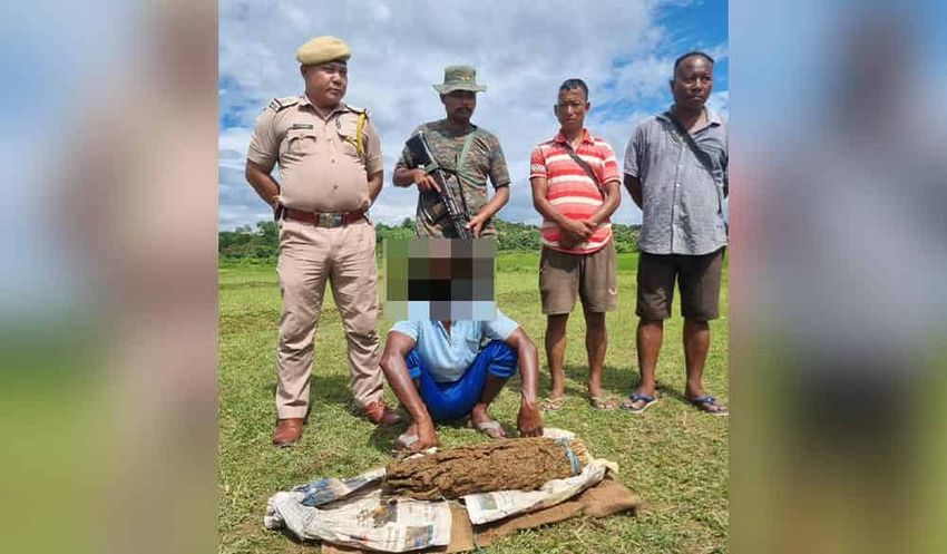  Man arrested with suspected cannabis in SWGH