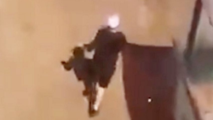  Moment builders chase cannabis suspect with drone after finding £1m secret drugs factory hidden in old chicken farm