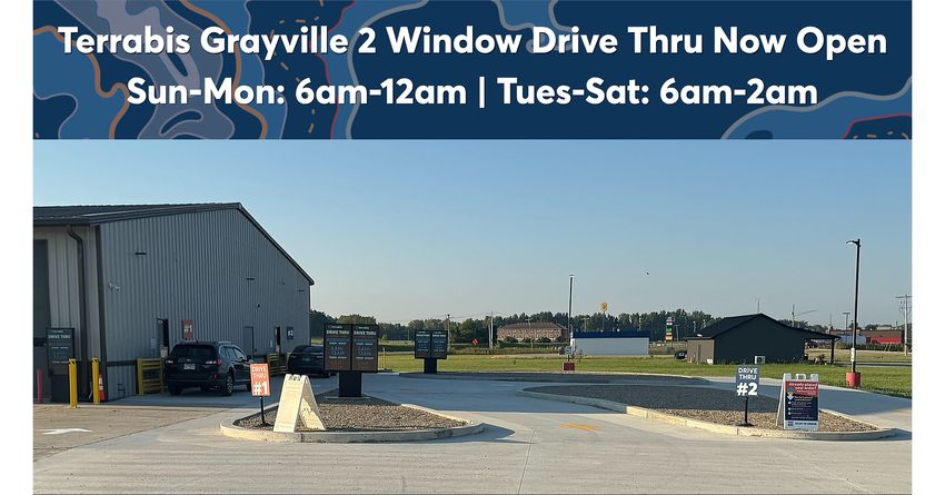  Terrabis Opens Illinois’ First Dual-Window Drive-Thru Dispensary in Grayville
