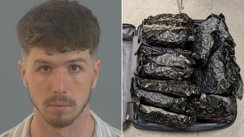  Drug smuggler, 19, who was recruited on Snapchat and promised a free holiday is caught with £600,000 worth of cannabis at Heathrow