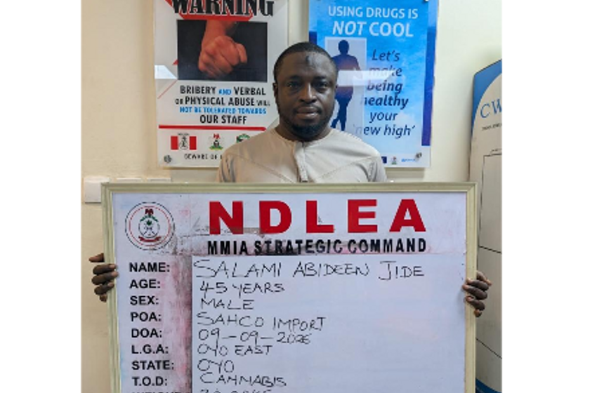  NDLEA seizes 2.3 tonnes of illicit drugs