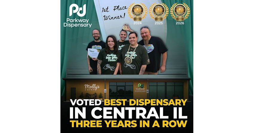  Local Dispensary Named “Best in Central Illinois” for Third Straight Year