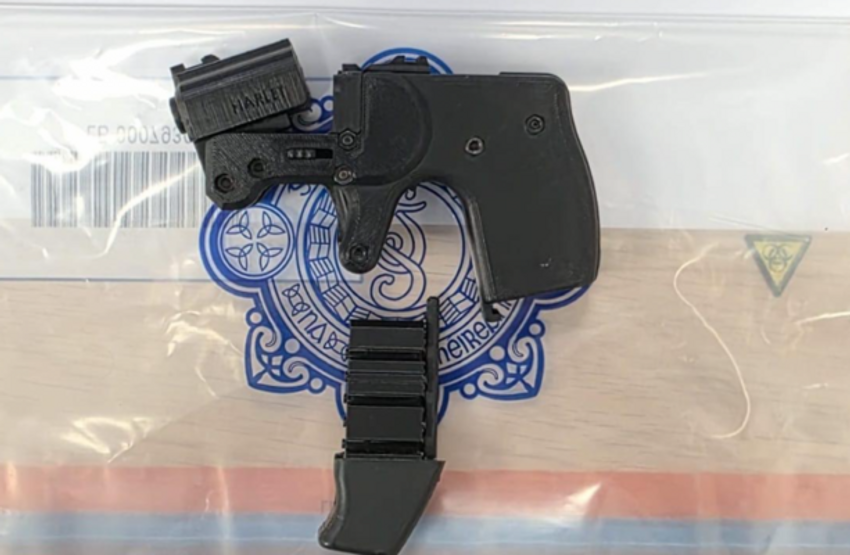  Gardaí seize 3D-printed firearm in drug trafficking operation