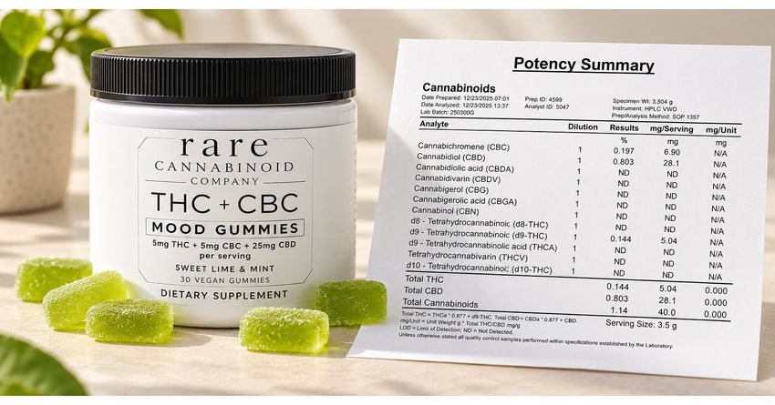  Rare Cannabinoid Company Shares Guide to Reading CBD and THC Lab Tests and Hemp Product Labels